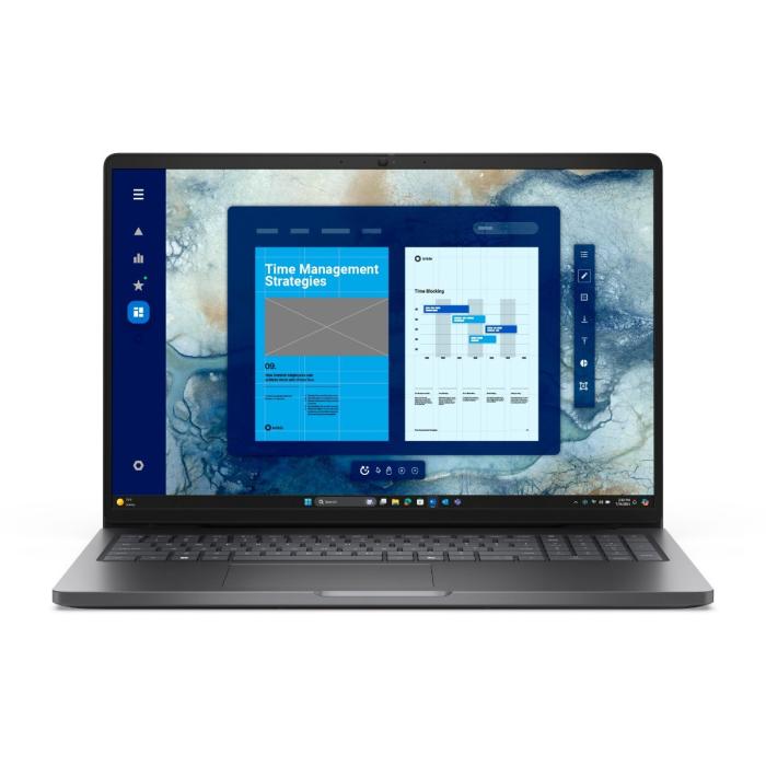 Dell Pro PC16250 - Ordenador portátil - 16" - 1920 x 1200 - Intel Core 5 120U / 5.0 GHz - 16 GB - DDR5 SDRAM - 512 GB SSD - Intel Graphics - Windows 11 Pro - Negro - 1 año de garantía