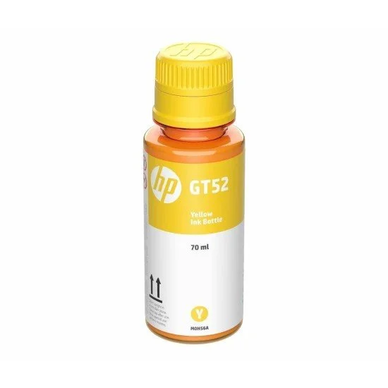 HP GT52 - 70 ml - amarillo - original - recarga de tinta - para HP 11X, 31X; Deskjet GT 58XX; Smart Tank 500, 51X, 530, 6001, 615, 70XX, 73XX, 76XX