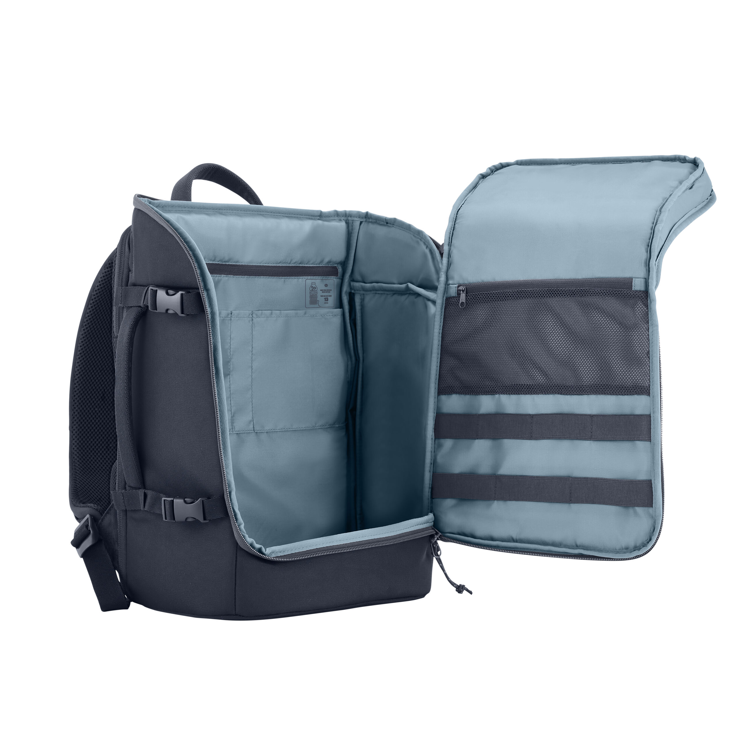 HP Travel - Mochila para transporte de portátil - hasta 15,6" - hierro forjado - para Victus by HP Laptop 15; Laptop 15, 15s; Pavilion x360 Laptop; Pro x360