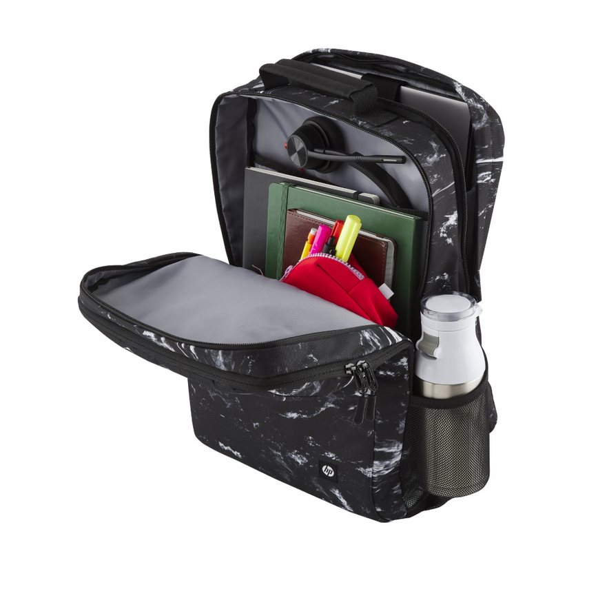 HP - Campus XL - mochila para transporte de portátil - 16.1" - mármol piedra