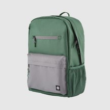 HP - Campus - mochila para transporte de portátil - 15.6" - gris, verde