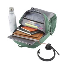 HP - Campus - mochila para transporte de portátil - 15.6" - gris, verde