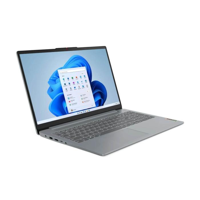 Lenovo IdeaPad Slim 3 15IRU8 - Ordenador portátil - 15.6" - 1920 x 1080 - Intel Core i3 I3-1315U / 4.5 GHz - DDR5 SDRAM - 8 GB - 512 GB SSD - Intel UHD Graphics - Windows 11 Home - Gris - 1 año de garantía