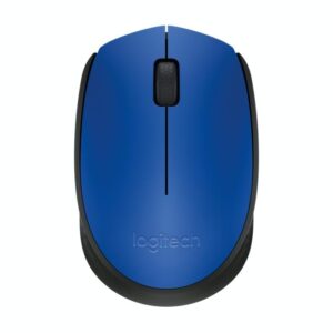 Logitech M170 - Ratón - diestro y zurdo - inalámbrico - 2.4 GHz - receptor inalámbrico USB - azul