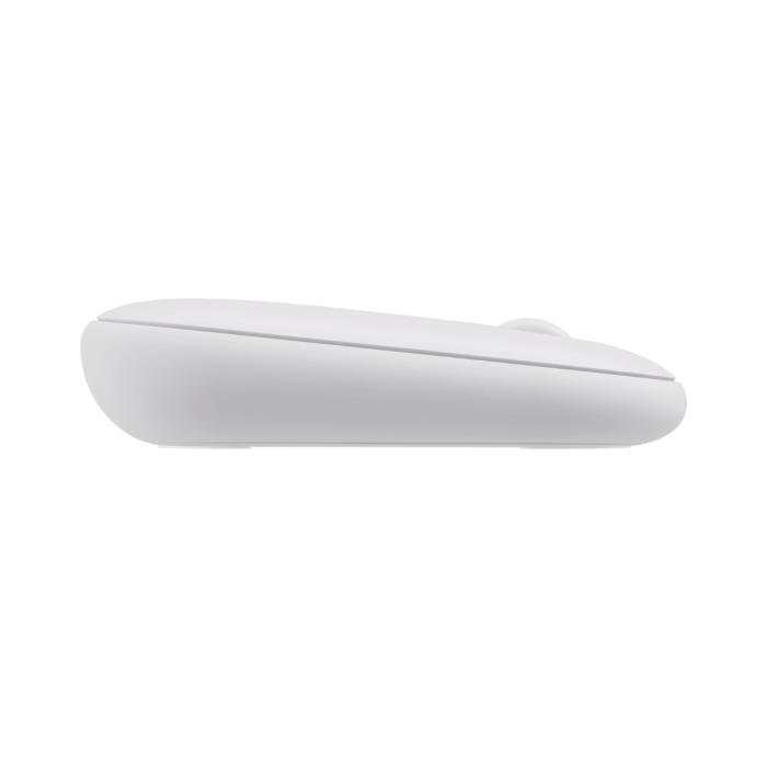Logitech Pebble Mouse 2 M350s - Ratón - óptico - 3 botones - inalámbrico - Bluetooth - blanco