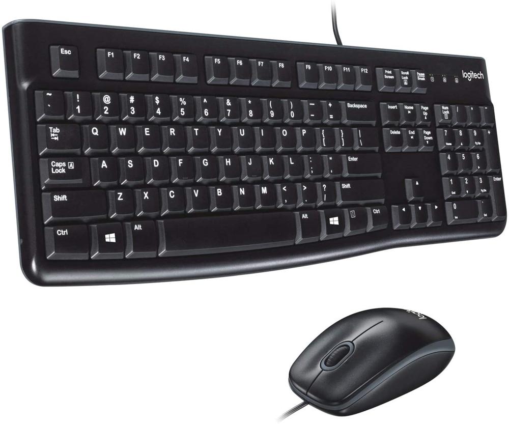 Logitech Desktop MK120 - Juego de teclado y ratón - USB