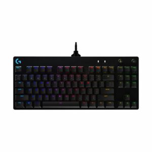 Logitech G Pro Mechanical Gaming Keyboard - Teclado - retroiluminación - USB - interruptor: GX Blue Clicky - negro