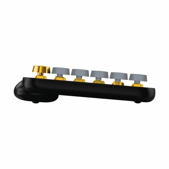 Teclado Logitech POP Keys amarillo Blast , USB / Bluetooth LE / Bluetooth 5.1 - 920-010713