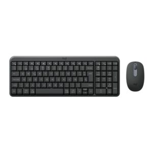 Logitech - MK250 Compact Bluetooth Wireless Combo - Spanish - Graphite