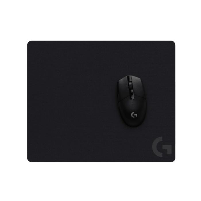 Logitech G G240 Cloth Gaming Mouse Pad, Optimized for Gaming Sensors, Moderate Surface Friction, Non-Slip Mouse Mat, Mac and PC Gaming Accessories, 340 x 280 x 1 mm; - Alfombrilla de ratón - negro