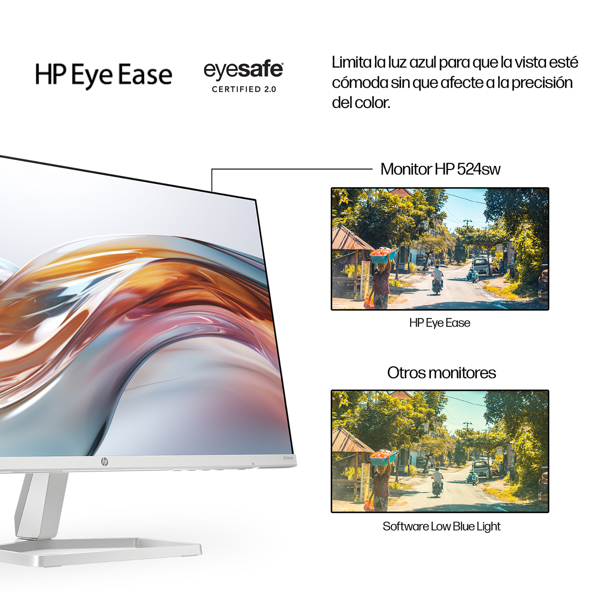 HP Series 5 - 23.8" - 1920 x 1080 - VGA / HDMI - IPS Monitor-524sw