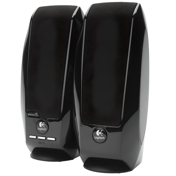 Logitech S150 - Altavoces - para PC - USB - 1.2 vatios (Total) - negro