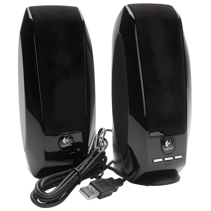 Logitech S150 Digital USB - Altavoces - para PC - USB - 1.2 vatios (Total) - negro