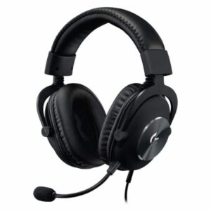Logitech G Pro X with Blue VO!CE Technology - Auricular - tamaño completo - cableado - conector de 3,5 mm - aislamiento de ruido - negro