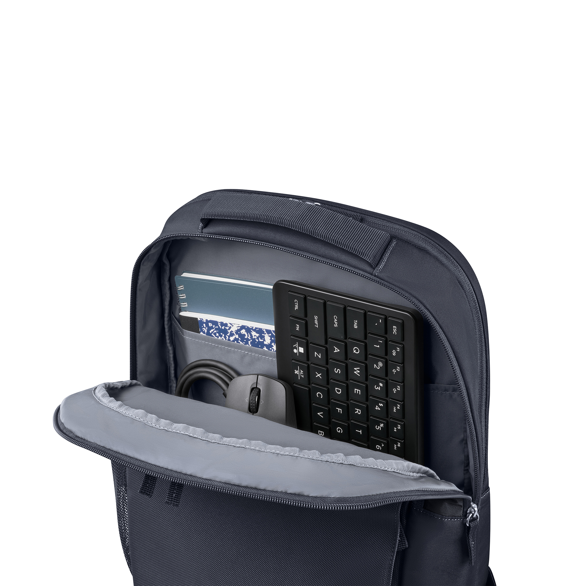Mochila para laptop HP Everyday de 16 pulgadas, Gris odisea, A08JXAA