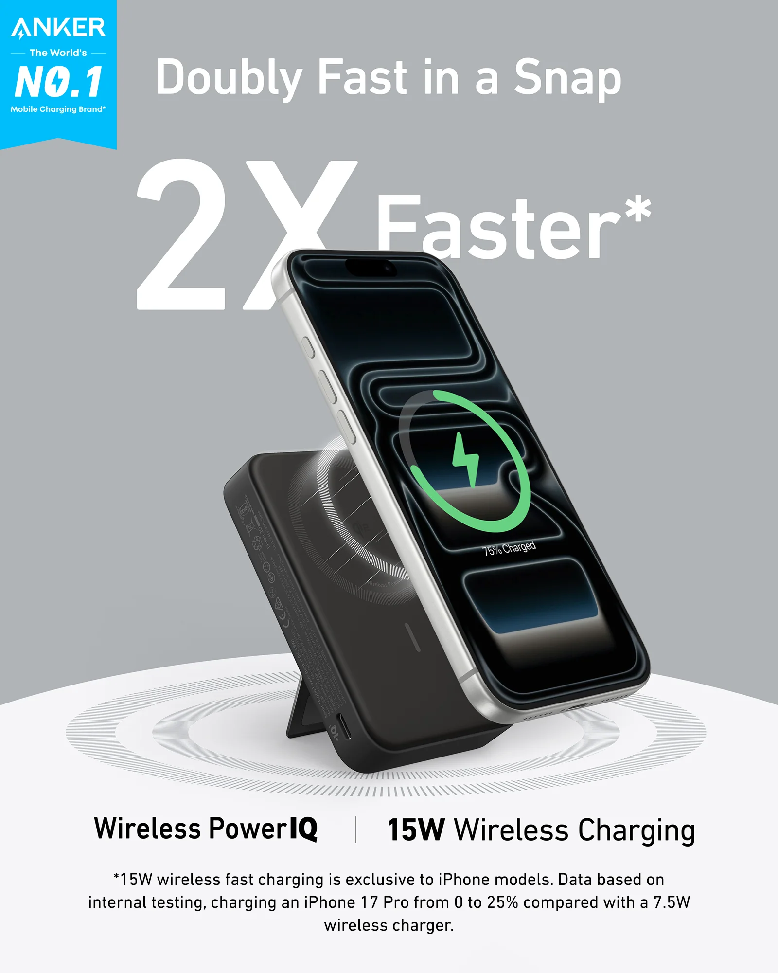 "Anker - charger - Lithium - For Universal - MagGo 10K"