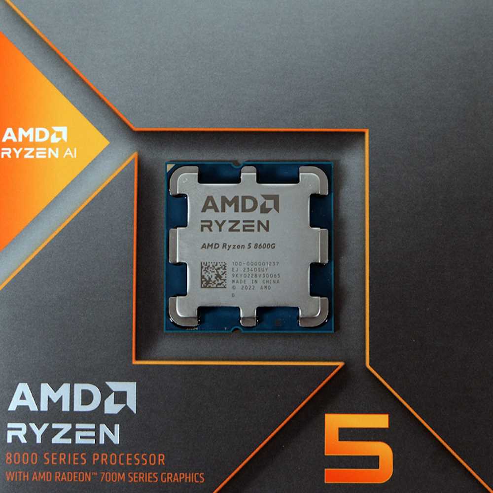 AMD - Ryzen 5 8600G - 6 Core 5.05GHz 22MB AM5 with W