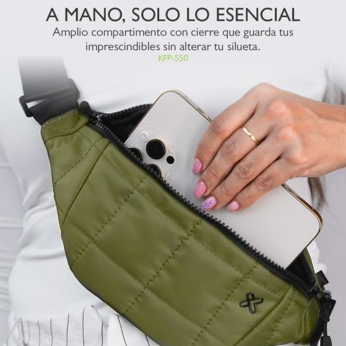 Klip Xtreme KFP-550 - Belt bag - Green - Water repellent