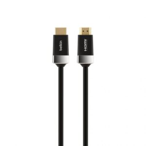 Belkin High Speed HDMI Cable - Cable HDMI con Ethernet - HDMI macho a HDMI macho - 2 m - compatibilidad con 4K