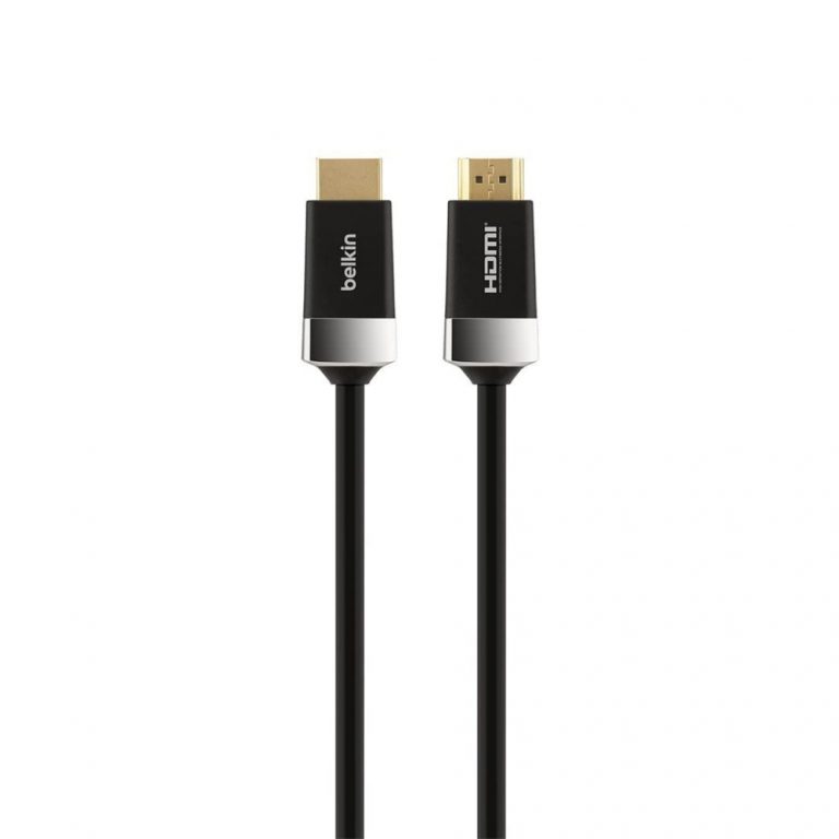 Belkin High Speed HDMI Cable - Cable HDMI con Ethernet - HDMI macho a HDMI macho - 2 m - compatibilidad con 4K