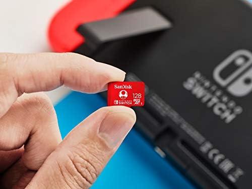 SanDisk - Flash memory card - microSDXC UHS-I Memory Card - 128 GB - Nintendo