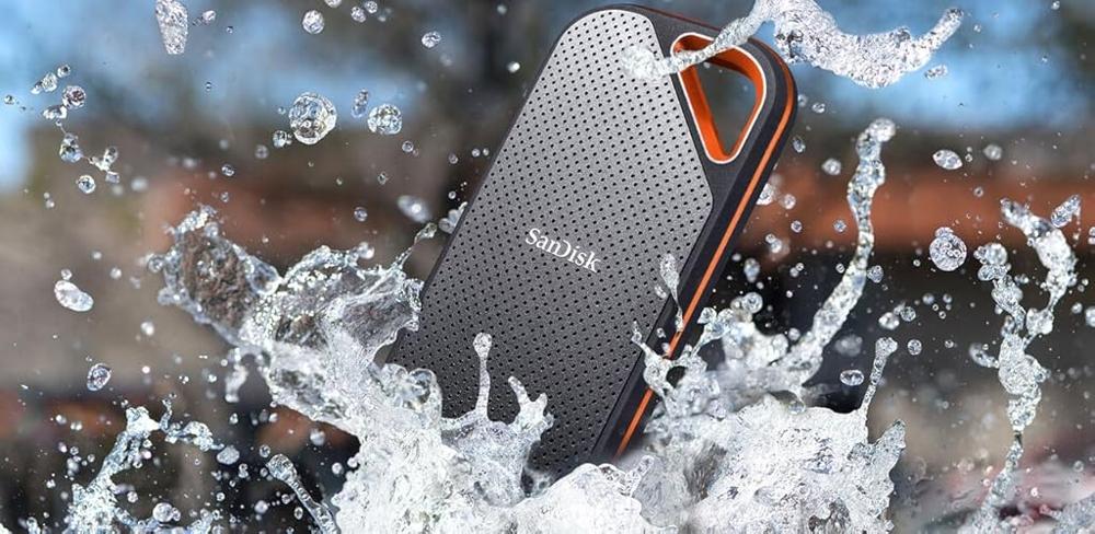 SanDisk Extreme PRO Portable - SSD - cifrado - 2 TB - externo (portátil) - USB 3.2 Gen 2x2 - AES de 256 bits - para Intel Next Unit of Computing 13 Pro Kit - NUC13ANHi5