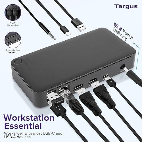 TARGUS DOCKSTATION UNIVERSAL USB-C 65W