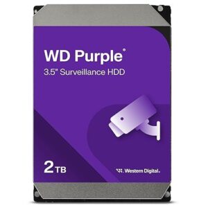 WD Purple Surveillance WD23PURZ - Disco duro - 2 TB - interno - 3.5" - SATA 6Gb/s - búfer: 64 MB
