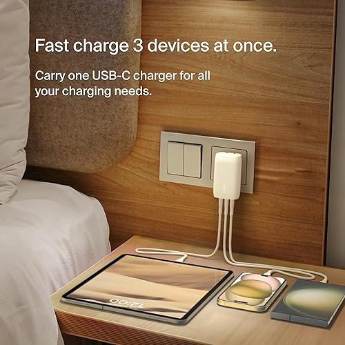 Belkin - Wall Charger - Lithium - Para Universal - Mickey 67W USB-C PD PPS 3 USB-