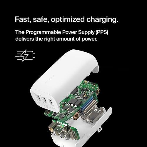 Belkin - Wall Charger - Lithium - Para Universal - Mickey 67W USB-C PD PPS 3 USB-