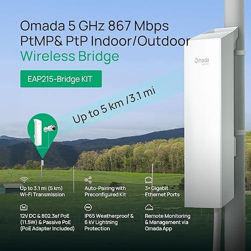TP-Link - Bridge Wi-Fi Omada de exterior