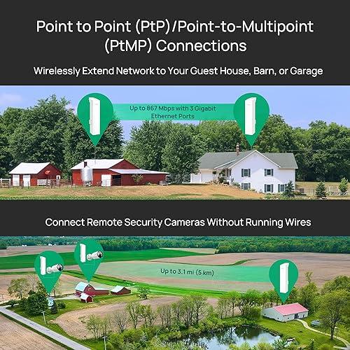 TP-Link - Bridge Wi-Fi Omada de exterior