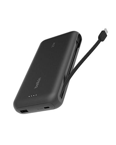 Belkin - Power bank - Lithium ion - Para iPhone 15 - with 20W PD + Integrated USB-C
