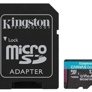 Kingston - Flash memory card - miniSDHC - V30 Card + Adapter