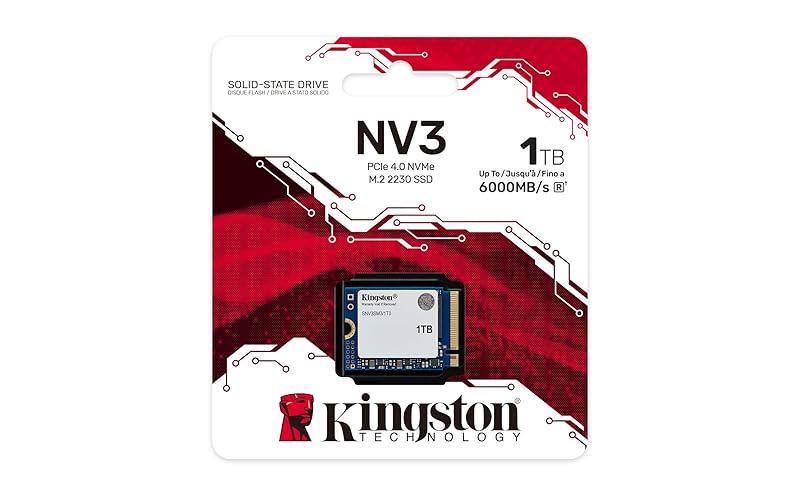Kingston - Internal hard drive - 1000 GB - M.2 2230 - Solid state drive