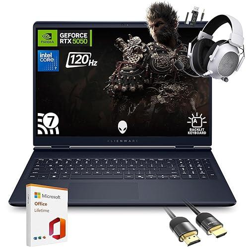 Dell Alienware Gaming Services AC16250 - Notebook - 16" - Intel Core 7 240H / 5.2 GHz - DDR5 SDRAM - 16 GB - 1 TB - NVIDIA GeForce RTX 5050 8 GB GDDR7 - Windows 11 Home - 1 Year Carry-In Service + 1 Year Complete Care