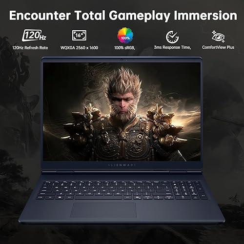 Dell Alienware Gaming Services AC16250 - Notebook - 16" - Intel Core 7 240H / 5.2 GHz - DDR5 SDRAM - 16 GB - 1 TB - NVIDIA GeForce RTX 5050 8 GB GDDR7 - Windows 11 Home - 1 Year Carry-In Service + 1 Year Complete Care