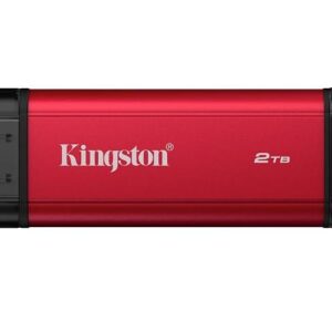 Kingston - External hard drive - 2TB Dual USB-A/C Portable SSD,