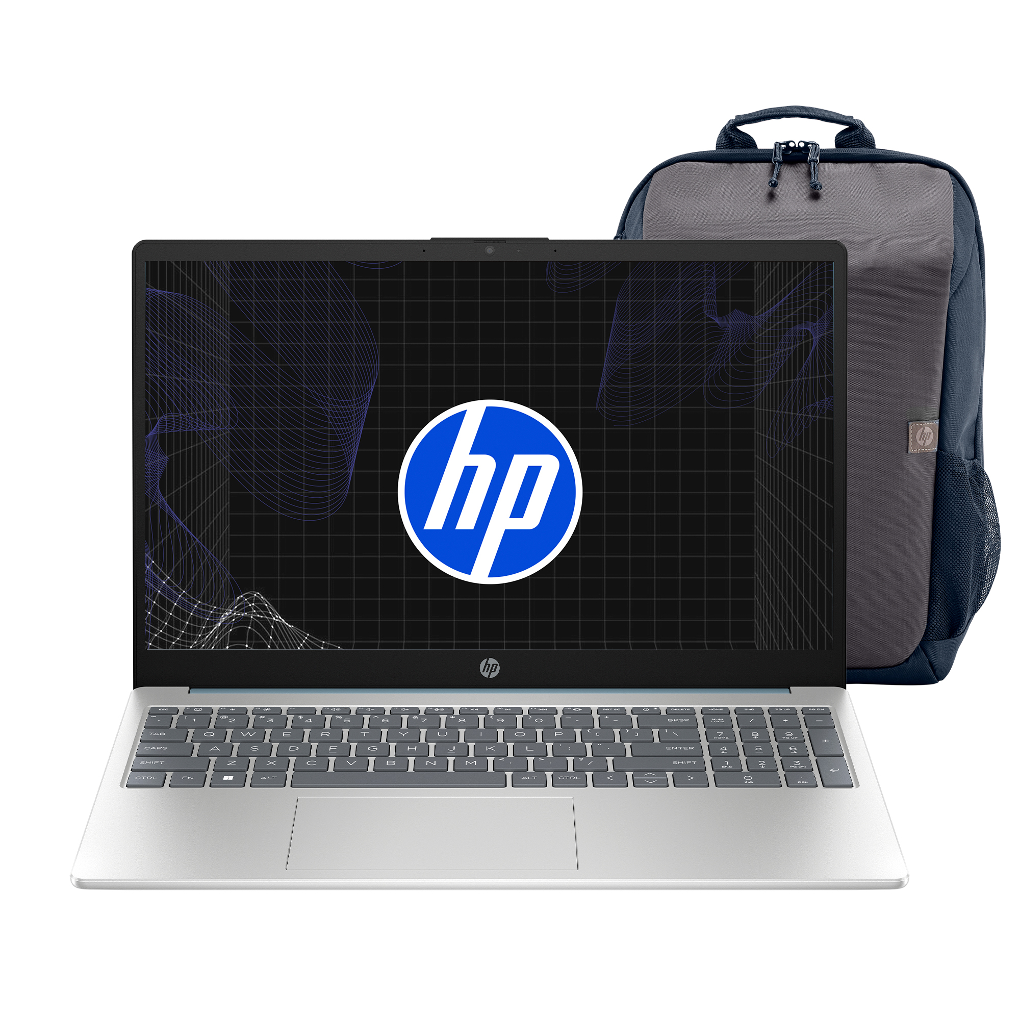 HP 15-fc0250la - Notebook - 15.6" - AMD Ryzen 5 7520U / 4.3 GHz - 8 GB - DDR5 SDRAM - 512 GB - AMD Radeon - Windows 11 Home - 1-year warranty - +Backp