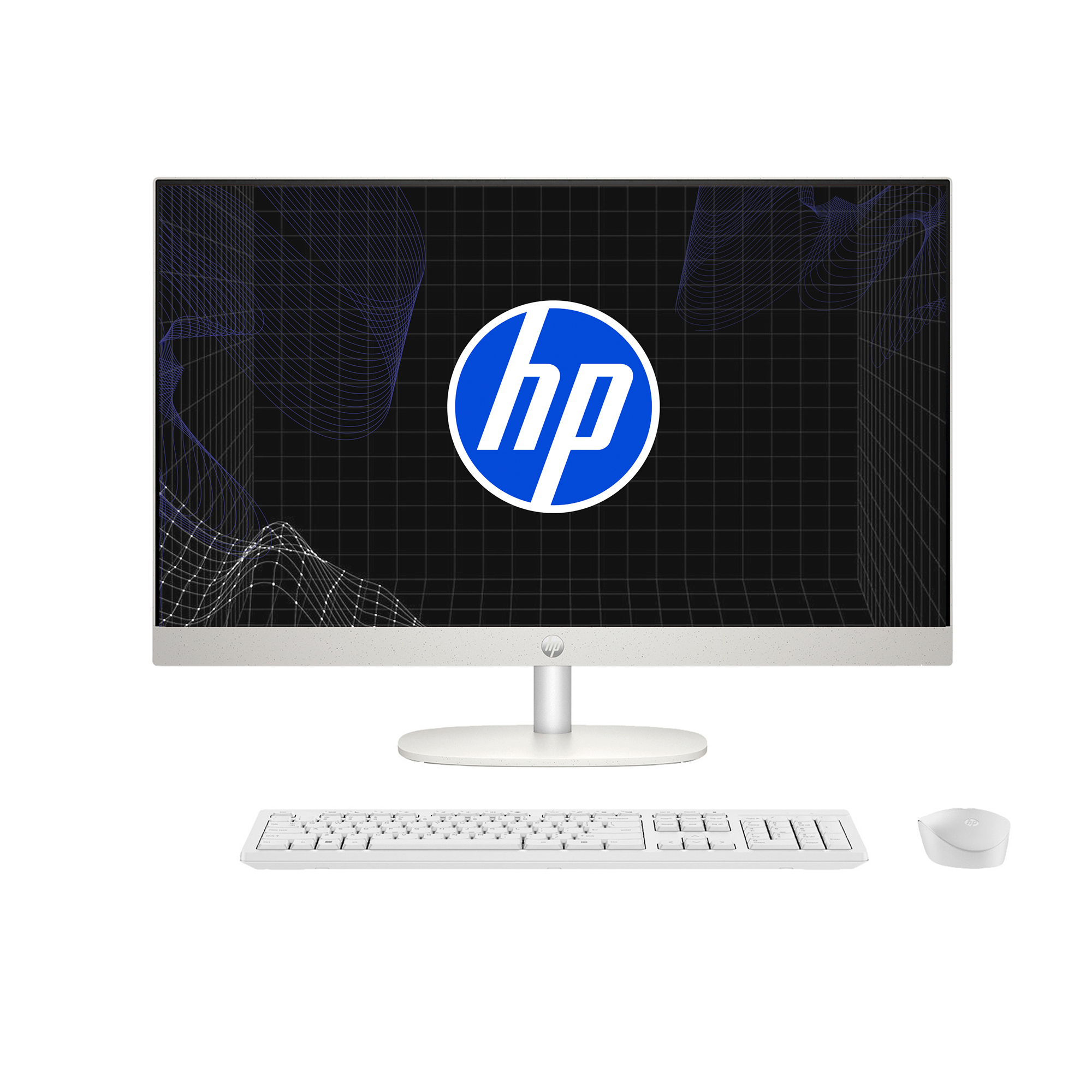 HP 24-cr0250la - All-in-one - AMD Ryzen 5 7520U / 4.3 GHz - DDR5 SDRAM - 512 GB SSD - 23.8" - UMA - Windows 11 Home - White