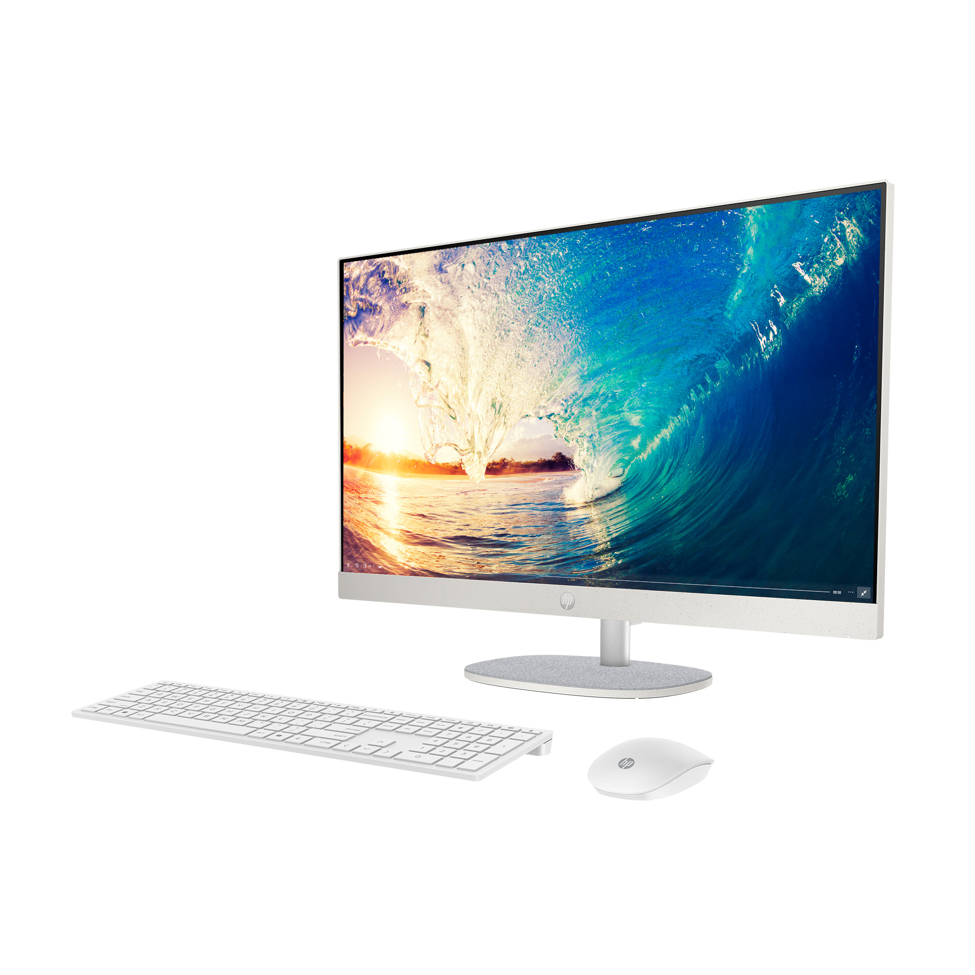 HP 27-cr0275la - All-in-one - AMD Ryzen 7 7730U / 4.5 GHz - DDR5 SDRAM - 512 GB HDD - 27" - UMA - Windows 11 Home - White