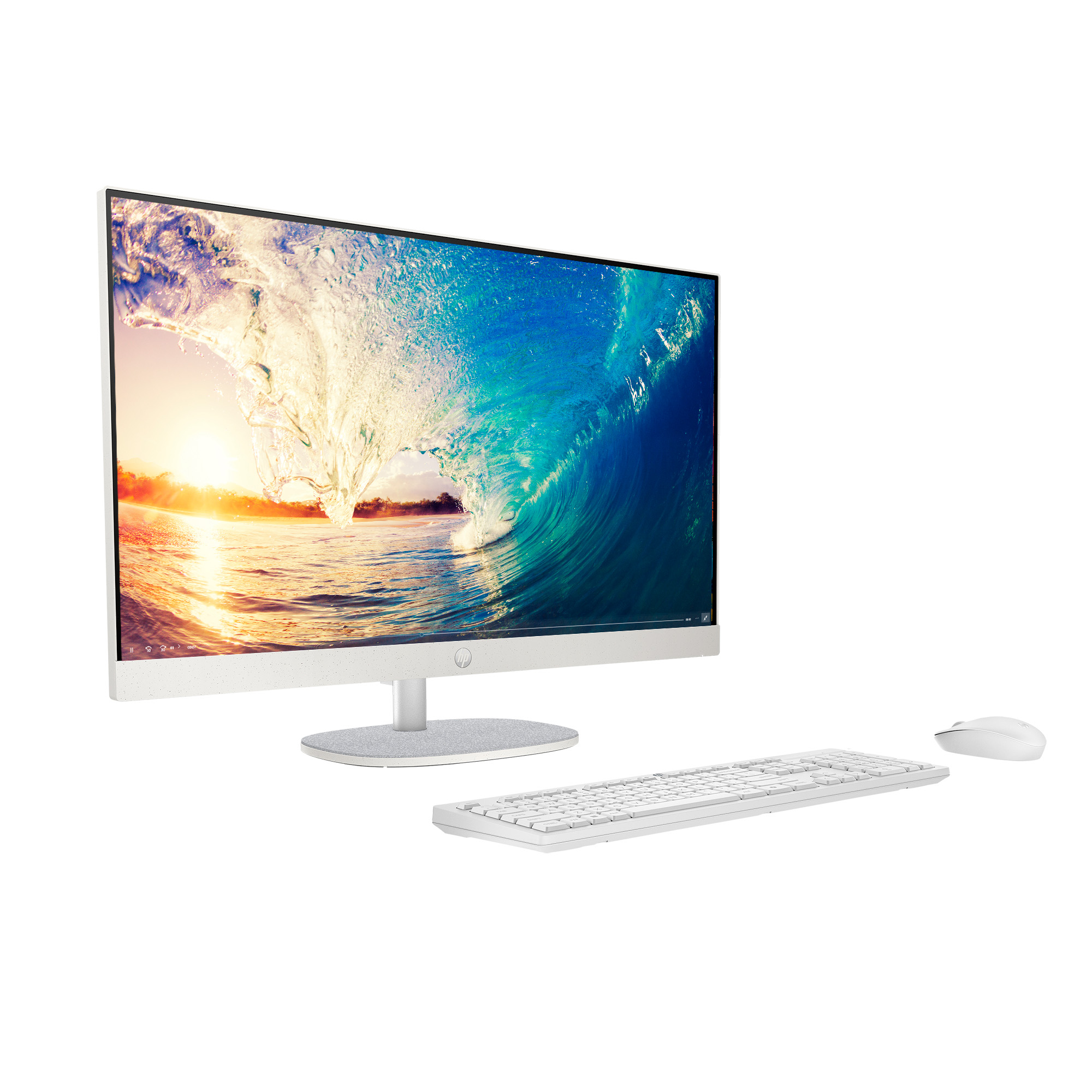 HP 27-cr0275la - All-in-one - AMD Ryzen 7 7730U / 4.5 GHz - DDR5 SDRAM - 512 GB HDD - 27" - UMA - Windows 11 Home - White
