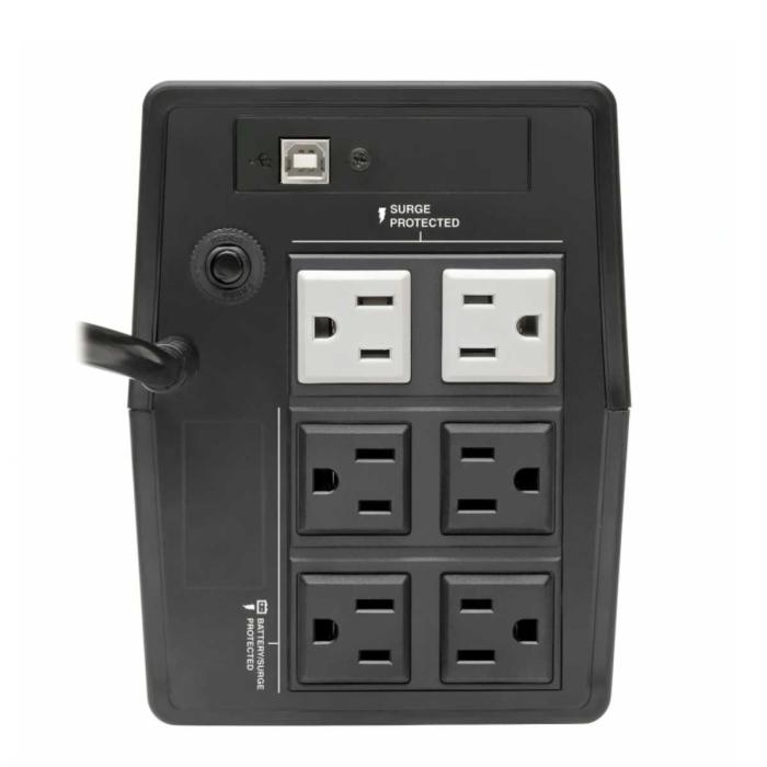 UPS Tripp Lite BC600TU 600VA 360W 6 Tomas 5-15R - BC600TU