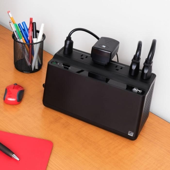 APC Back-UPS BE425M - UPS - CA 120 V - 255 vatios - 425 VA - 1 x baterías - conectores de salida: 6 - negro