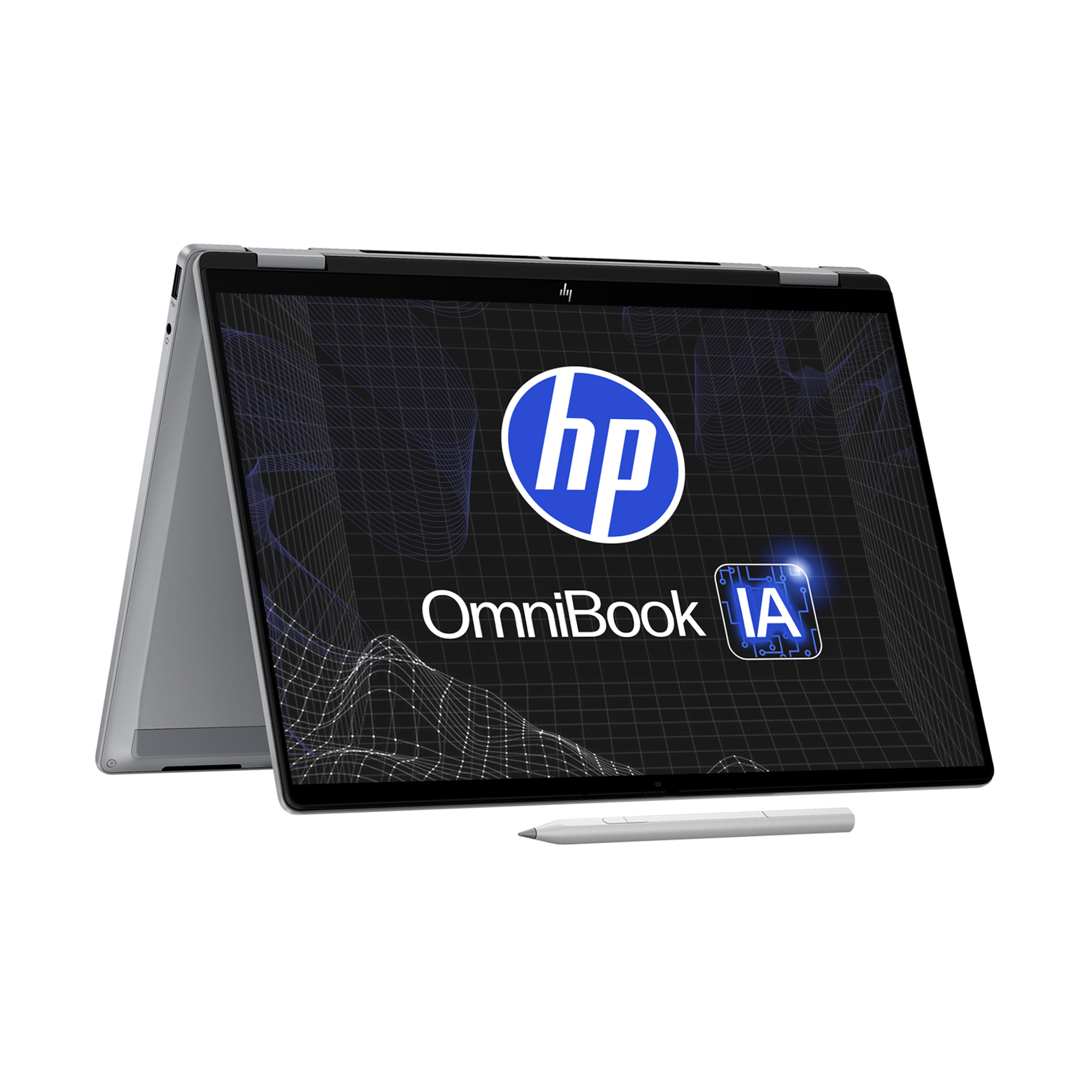 HP OB 14-fk0074la - Notebook - 14" - AMD 350 - Ryzen 7 / 5.0 GHz - DDR5 SDRAM - 1 TB - AMD Radeon 860M - Windows 11 home - Touch  Digital Pen