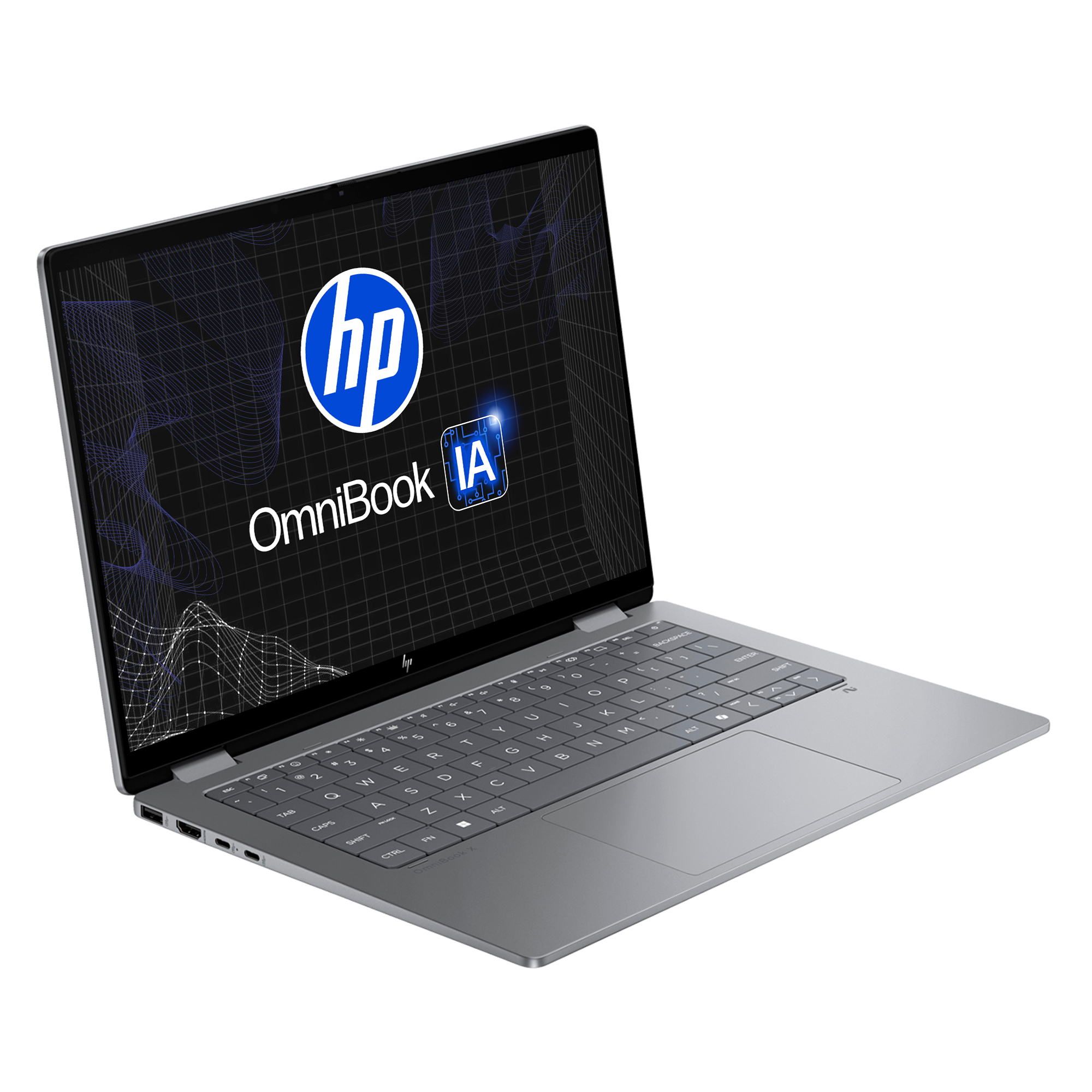 HP OB 14-fk0074la - Notebook - 14" - AMD 350 - Ryzen 7 / 5.0 GHz - DDR5 SDRAM - 1 TB - AMD Radeon 860M - Windows 11 home - Touch  Digital Pen