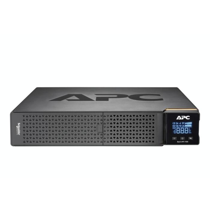APC Back-UPS Pro, 1500VA, 120V, AVR, LCD, 8 NEMA 5-15R,2U Tower Rack convertible – BR1500RM2U