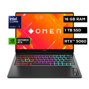 HP OMEN 14-fb1000la - Notebook - 14" - AMD Core Ultra 7 255H / 5.1 GHz - 16 GB - LPDDR5X SDRAM - NVIDIA GeForce RTX 5060 - Windows 11 Home