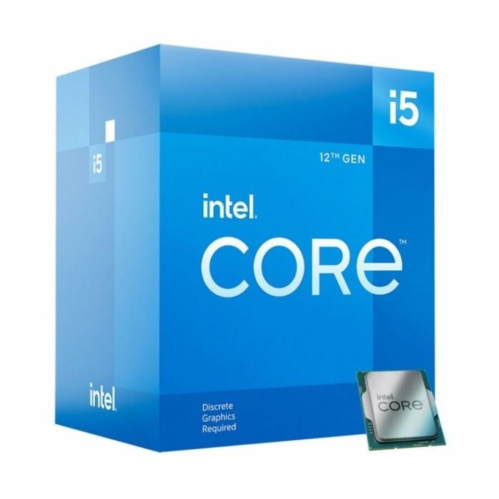 Intel Core i5 12400F - 2.5 GHz - 6 núcleos - 12 hilos - 18 MB caché - LGA1700 Socket - Caja