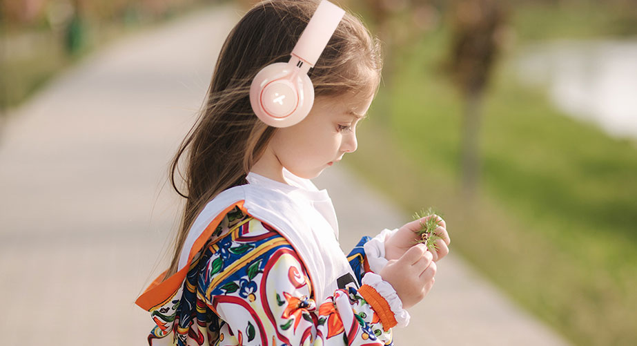 Xtech XTH-355 - Headphones with microphone - Para Tablet / Para Portable electronics / Para Cellular phone - Wired - Cutie for Kids Pink